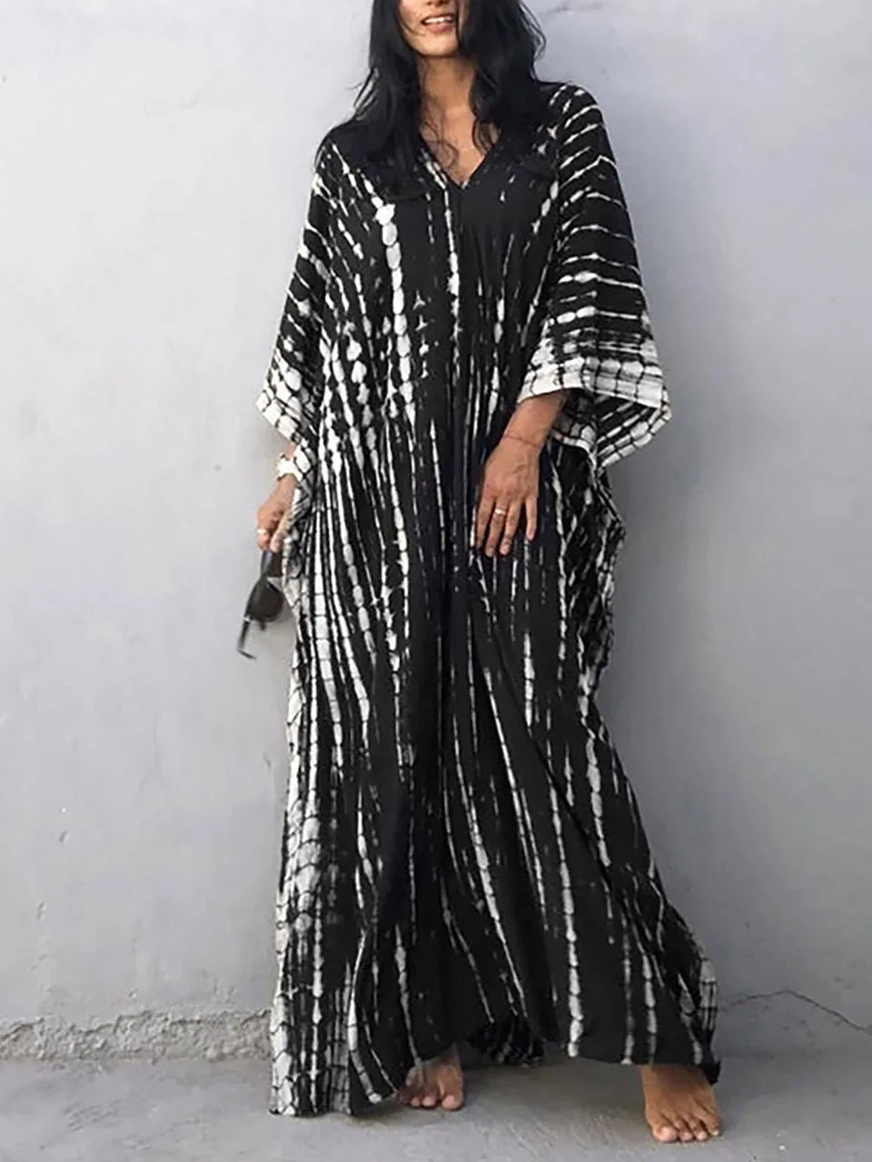 Kayla | Abito Caftano Estivo Maxi da Donna