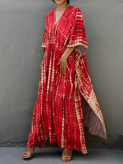 Kayla | Abito Caftano Estivo Maxi da Donna