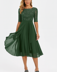 Lily | Abito midi estivo a linea A da donna