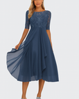 Lily | Abito midi estivo a linea A da donna
