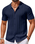 Alex Polo Uomo – Camicia Maglia Maniche Corte, Stile Casual & Traspirante Estate
