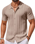 Alex Polo Uomo – Camicia Maglia Maniche Corte, Stile Casual & Traspirante Estate