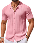Alex Polo Uomo – Camicia Maglia Maniche Corte, Stile Casual & Traspirante Estate
