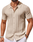 Alex Polo Uomo – Camicia Maglia Maniche Corte, Stile Casual & Traspirante Estate