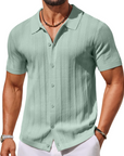 Alex Polo Uomo – Camicia Maglia Maniche Corte, Stile Casual & Traspirante Estate