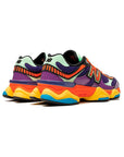New Balance 9060 Scarpe Uomo Viola Prism Multicolore in Mesh e Pelle