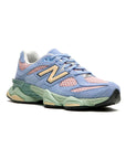 New Balance 9060 Scarpe Donna Azzurro Daydream e Rosa in Mesh e Pelle