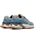 New Balance 9060 Uomo Azzurro e Marrone x Bodega Stile Retro Casual