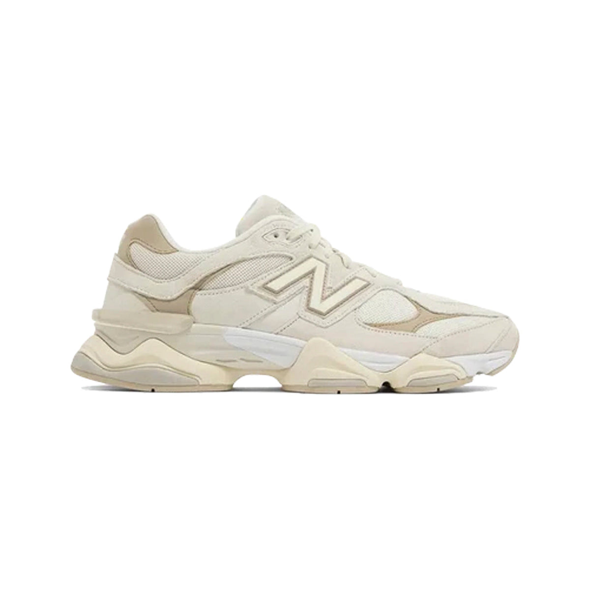 New Balance 9060 Scarpe Uomo Beige Sabbia in Pelle Scamosciata Retro