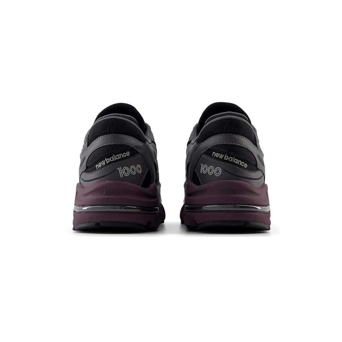 New Balance 1000 Magnet Plum Brown Grigio Marrone Uomo Donna - 3
