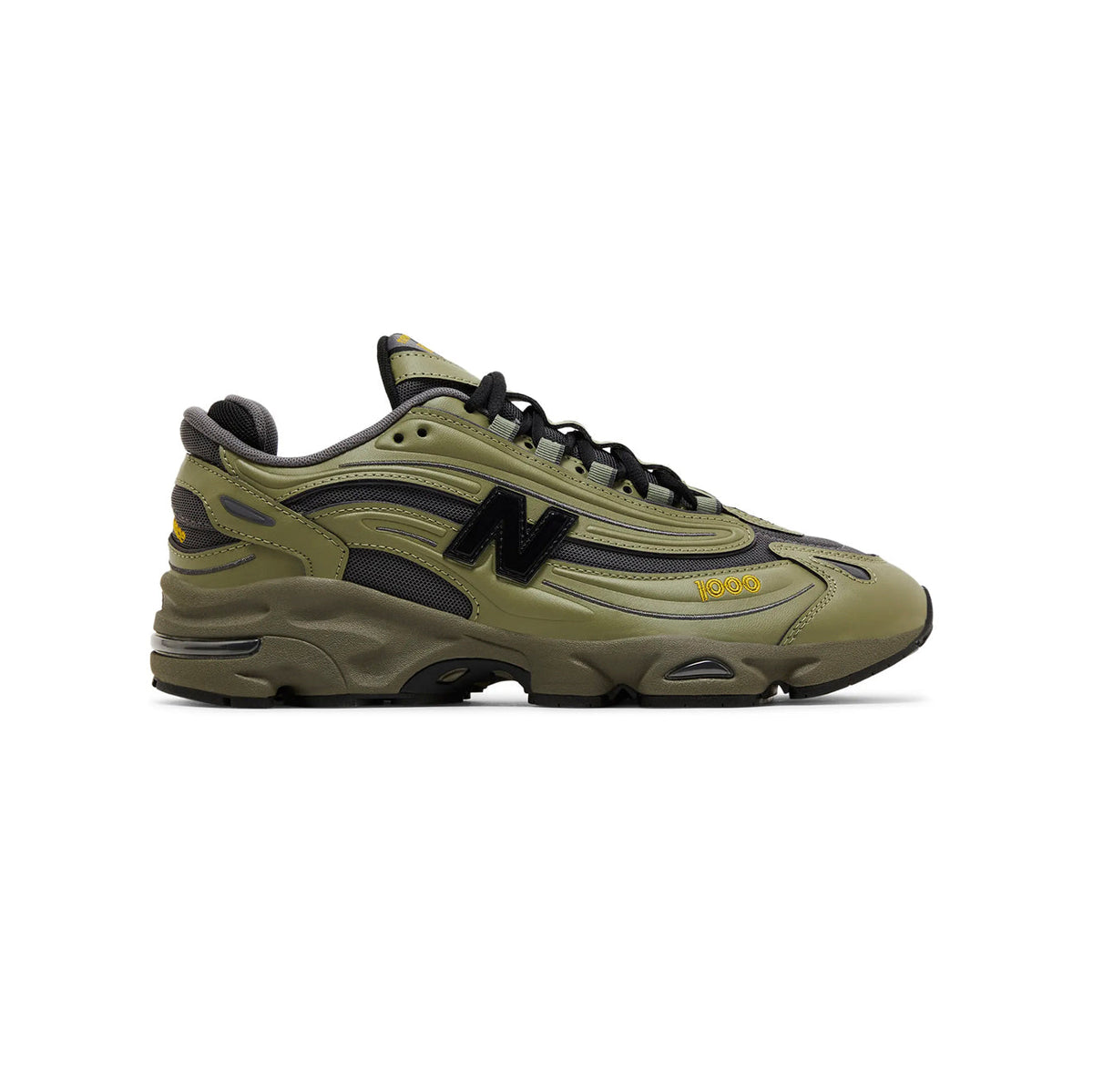 New Balance 1000 Dark Olivine Magnet Verde Oliva Grigio Uomo Donna - 1