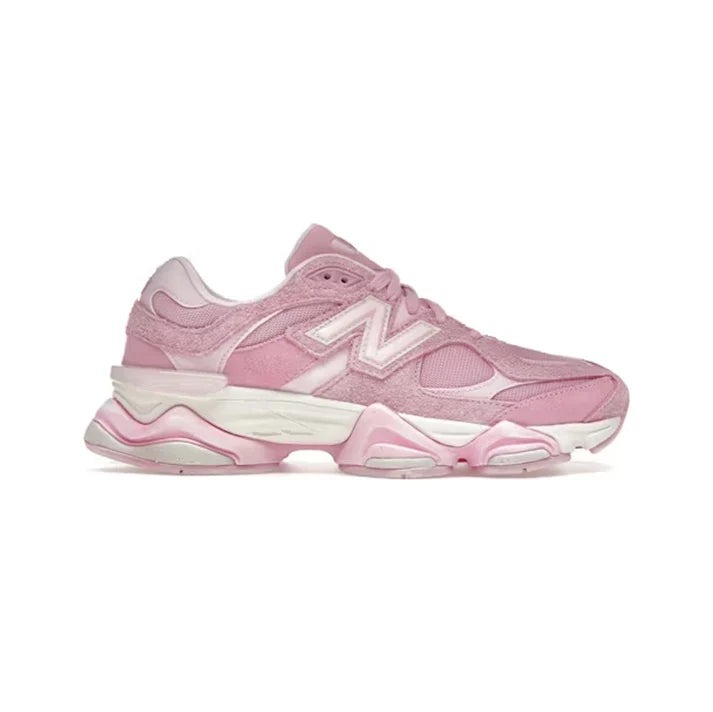 New Balance 9060 Scarpe Donna Rosa Overdye in Pelle Scamosciata Casual