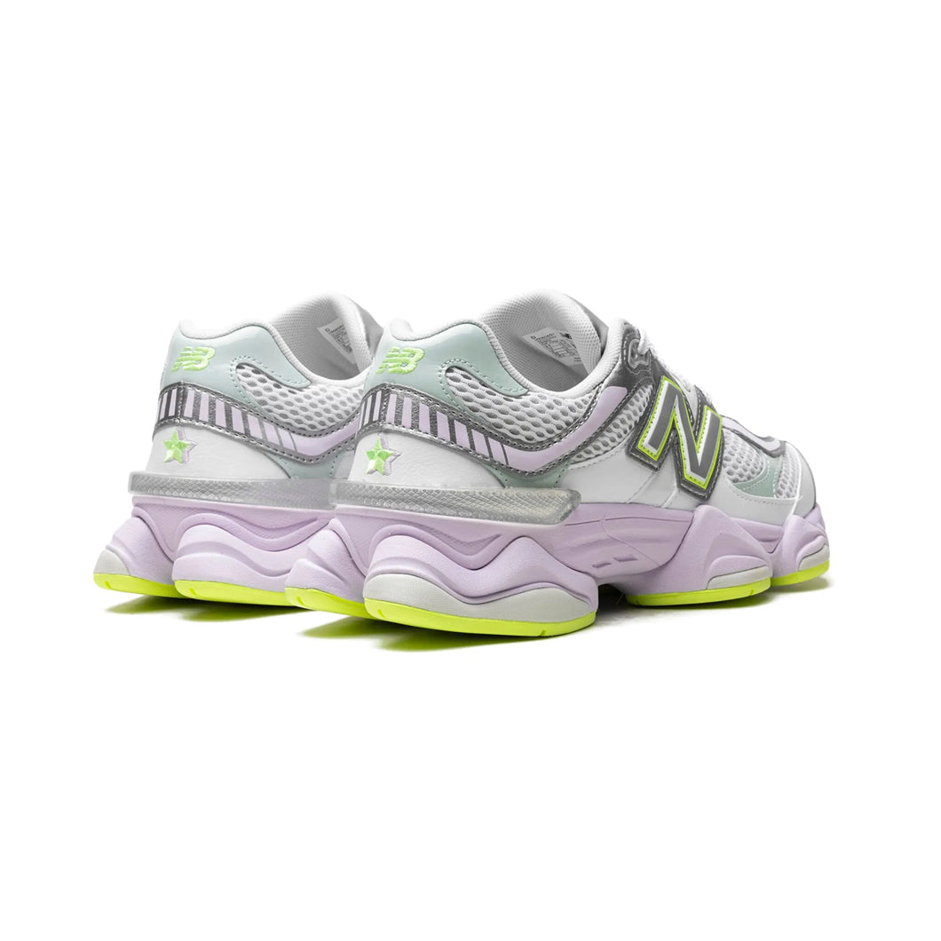 New Balance 9060 White Taro Bianco Viola Uomo Donna - 3