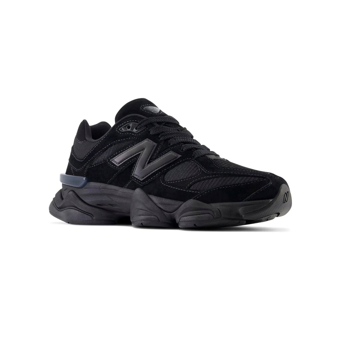 New Balance 9060 Triple Black Nero Uomo Donna - 2