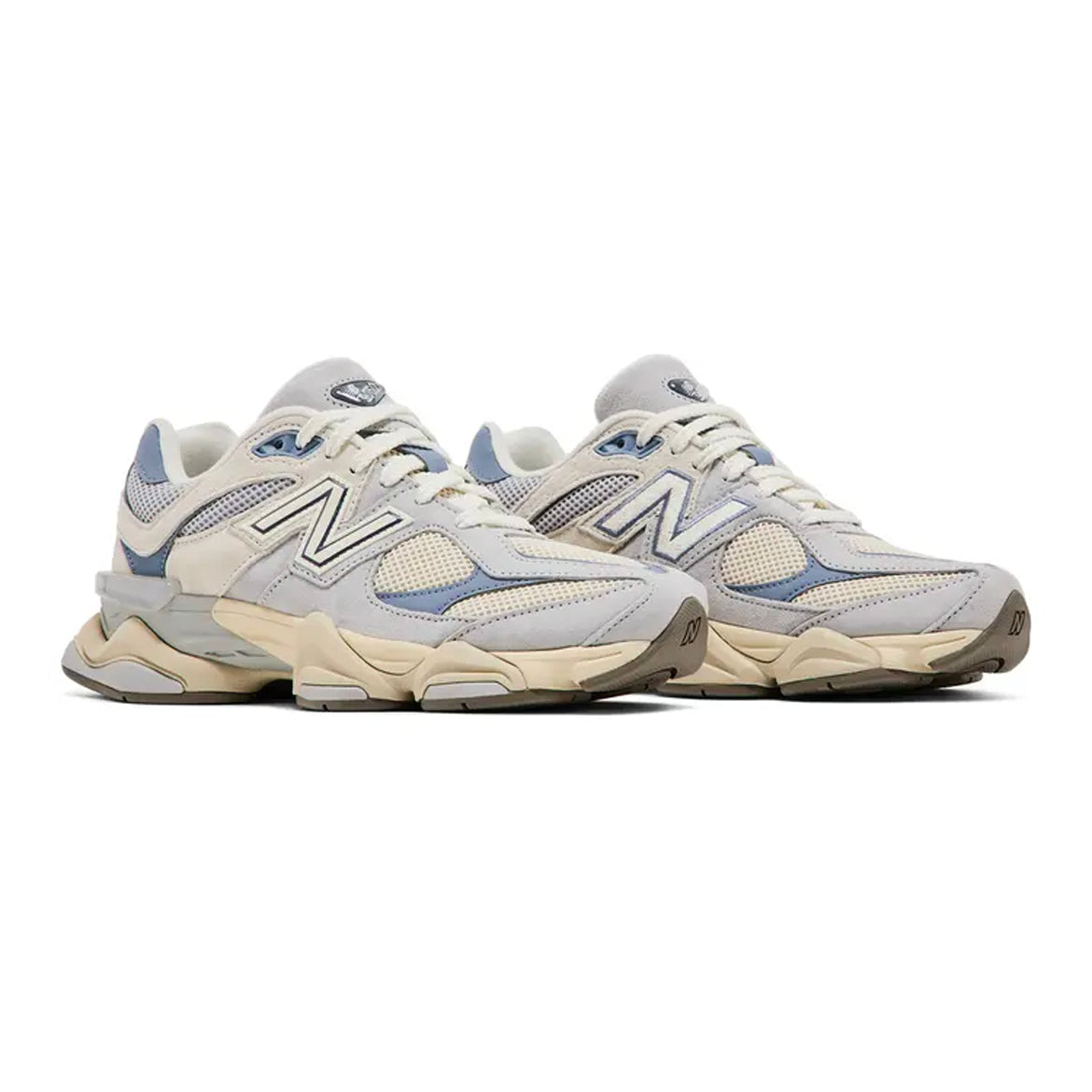 New Balance 9060 Pearl Grey Linen Grigio Perla Beige Uomo Donna - 2