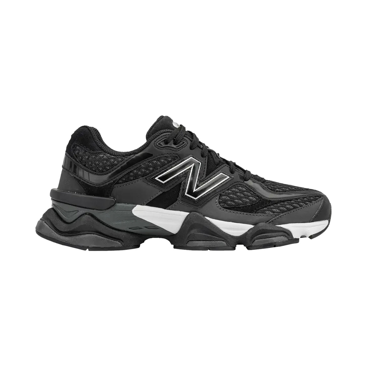 New Balance 9060 x Shoe Palace Nero Argento Uomo Donna - 1