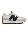 New Balance 327 Scarpe Uomo Bianche e Nere Stile Retro Casual