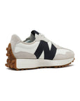 New Balance 327 Scarpe Uomo Bianche e Nere Stile Retro Casual