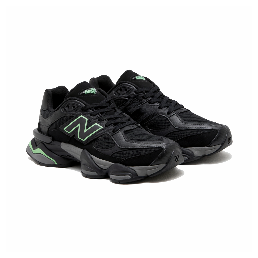 New Balance 9060 Nero Verde Uomo Donna Sneakers - 2