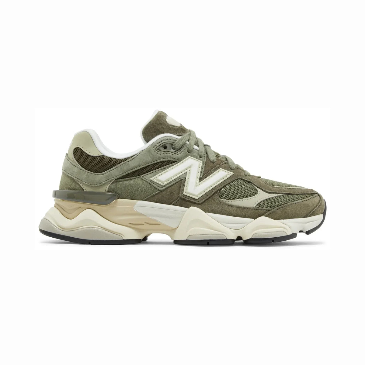 New Balance 9060 Dark Army Verde Militare Uomo Donna - 1