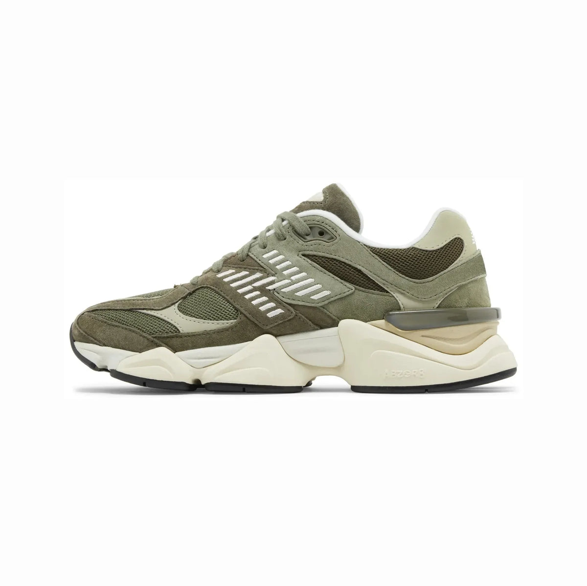 New Balance 9060 Dark Army Verde Militare Uomo Donna - 5
