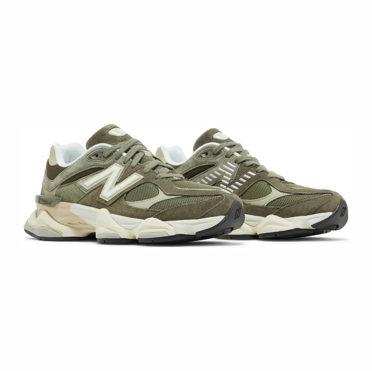 New Balance 9060 Dark Army Verde Militare Uomo Donna - 2