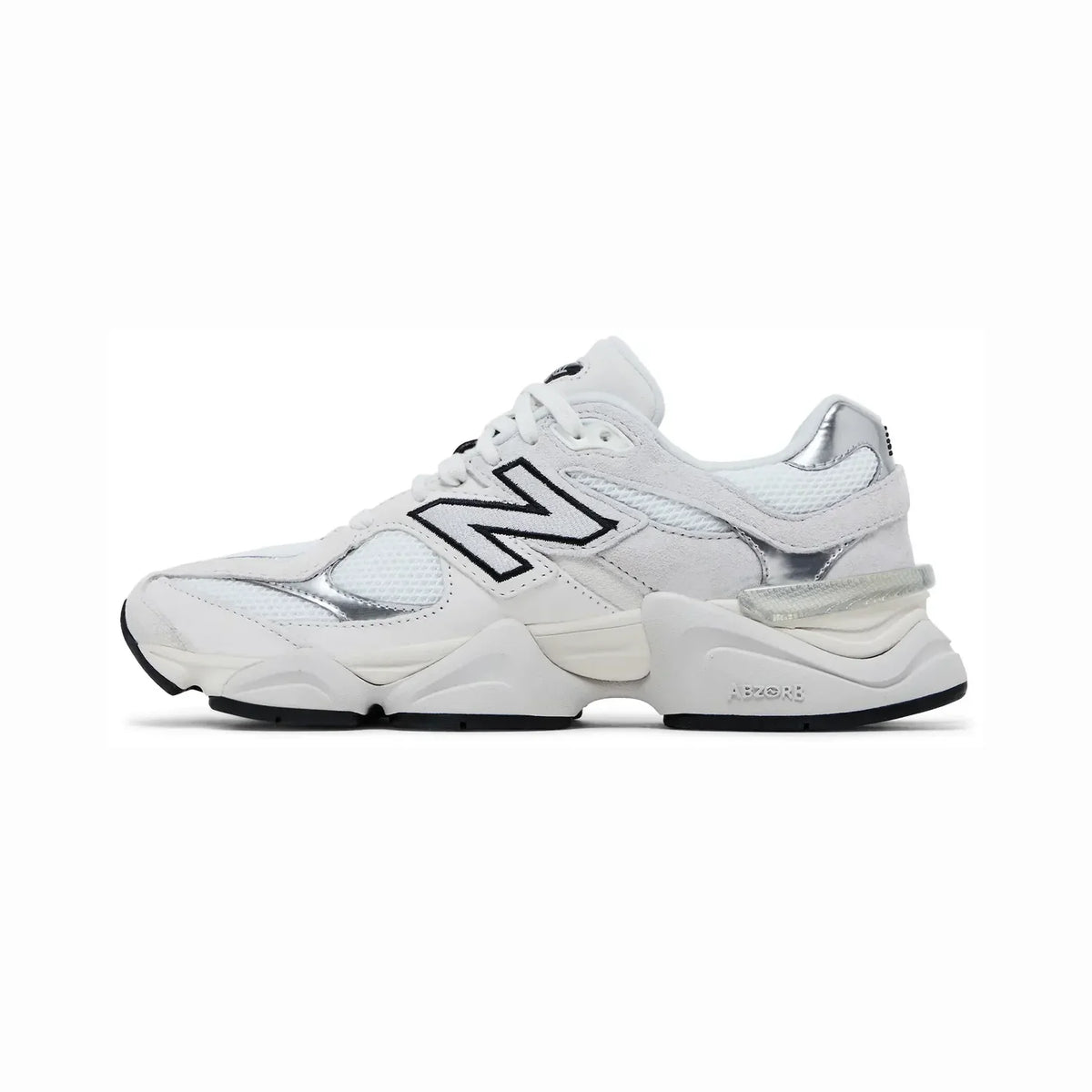 New Balance 9060 Bianco Argento Uomo Donna - 5