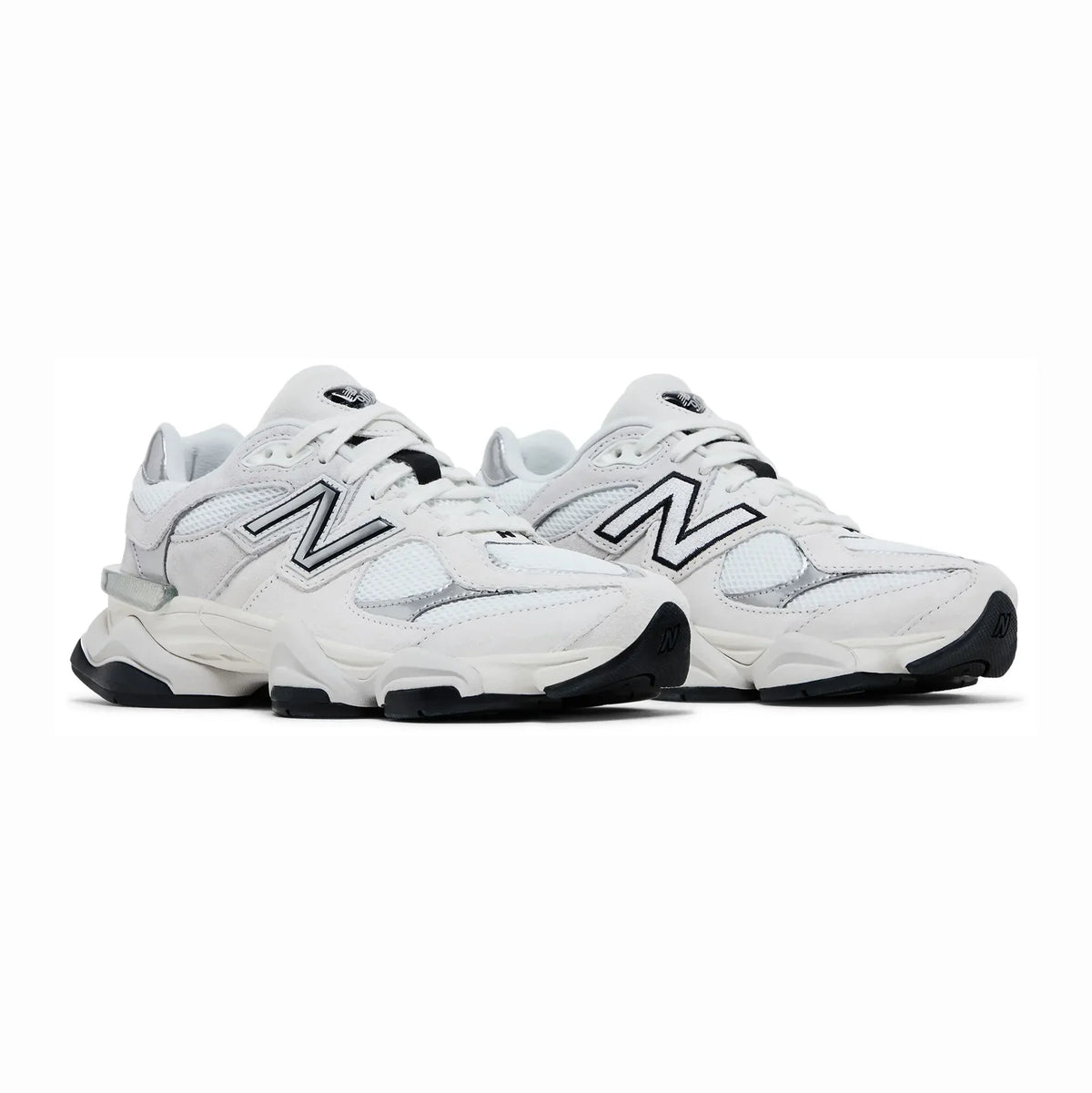 New Balance 9060 Bianco Argento Uomo Donna - 2