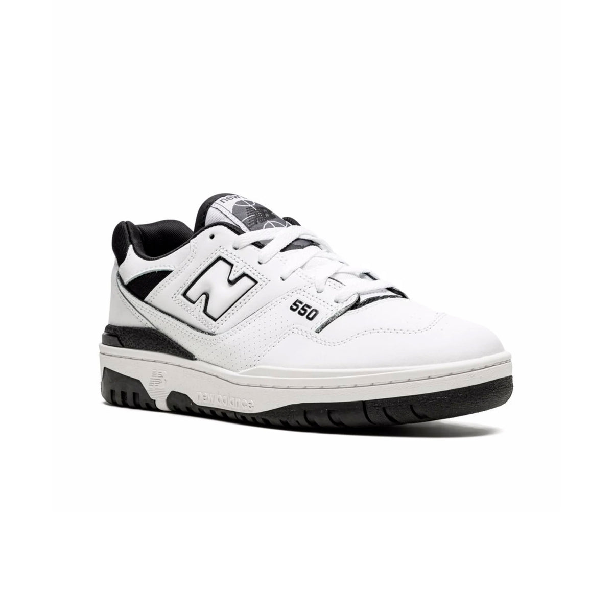 New Balance 550 Scarpe Uomo Bianche e Nere Low Top Retro Sportive