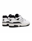 New Balance 550 Scarpe Uomo Bianche e Nere Low Top Retro Sportive