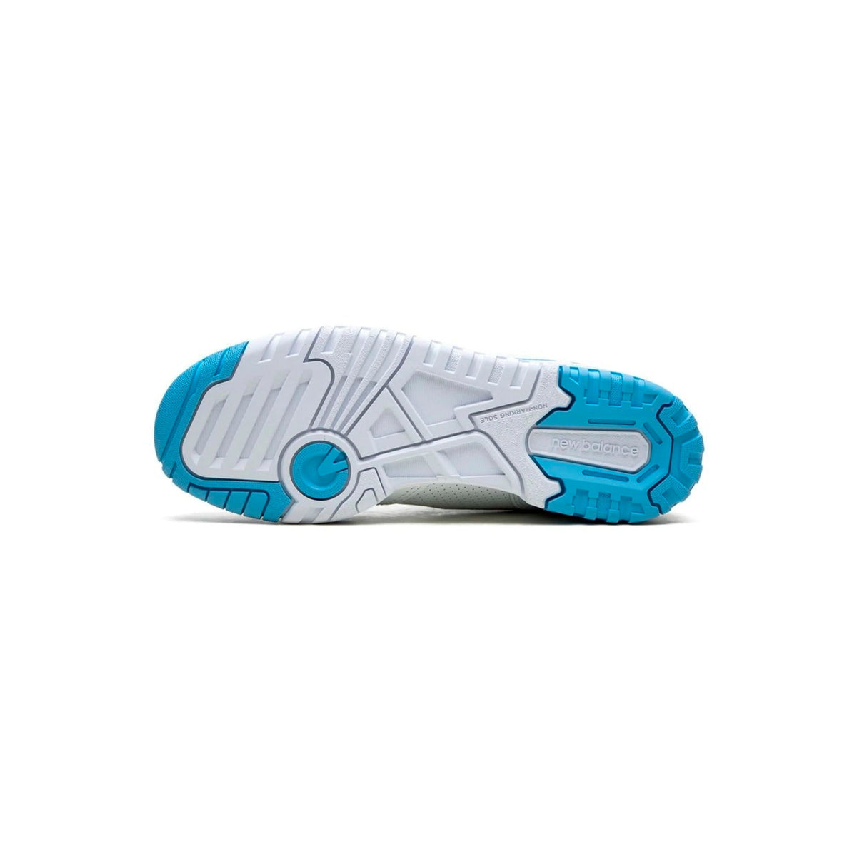 New Balance 550 Scarpe Uomo Bianche e Azzurro University Retro Sportive