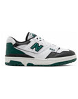 New Balance 550 Scarpe Uomo Bianche e Verdi Stile Retro Sportivo