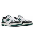 New Balance 550 Scarpe Uomo Bianche e Verdi Stile Retro Sportivo