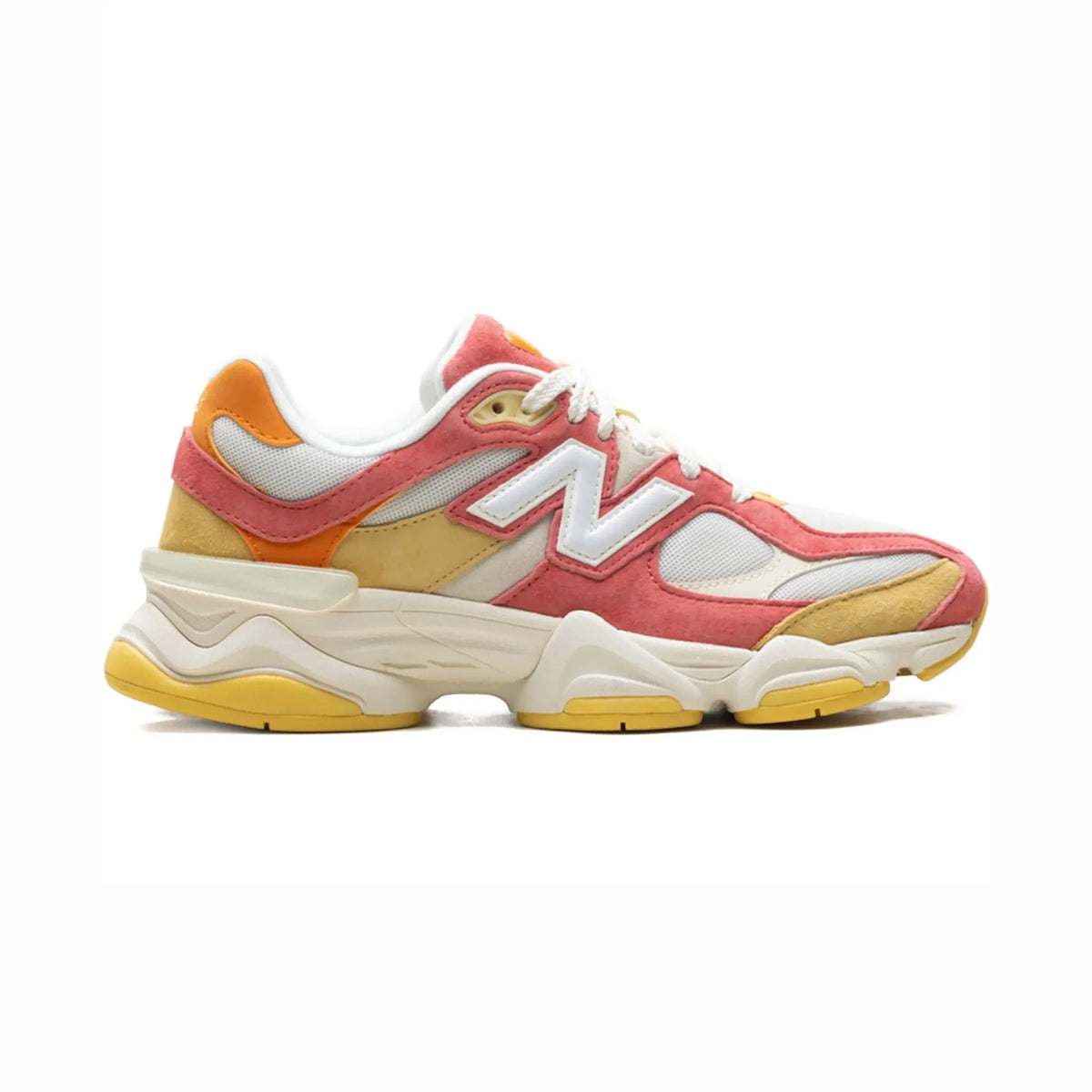 New Balance 9060 Fluorescent Arancione Rosso Uomo Donna - 1