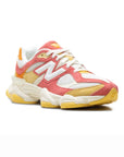 New Balance 9060 Fluorescent Arancione Rosso Uomo Donna - 2