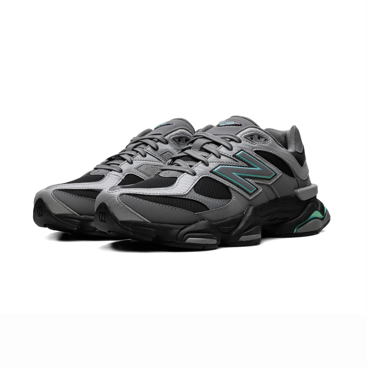New Balance 9060 Grigio Nero Uomo Donna Sneakers - 4