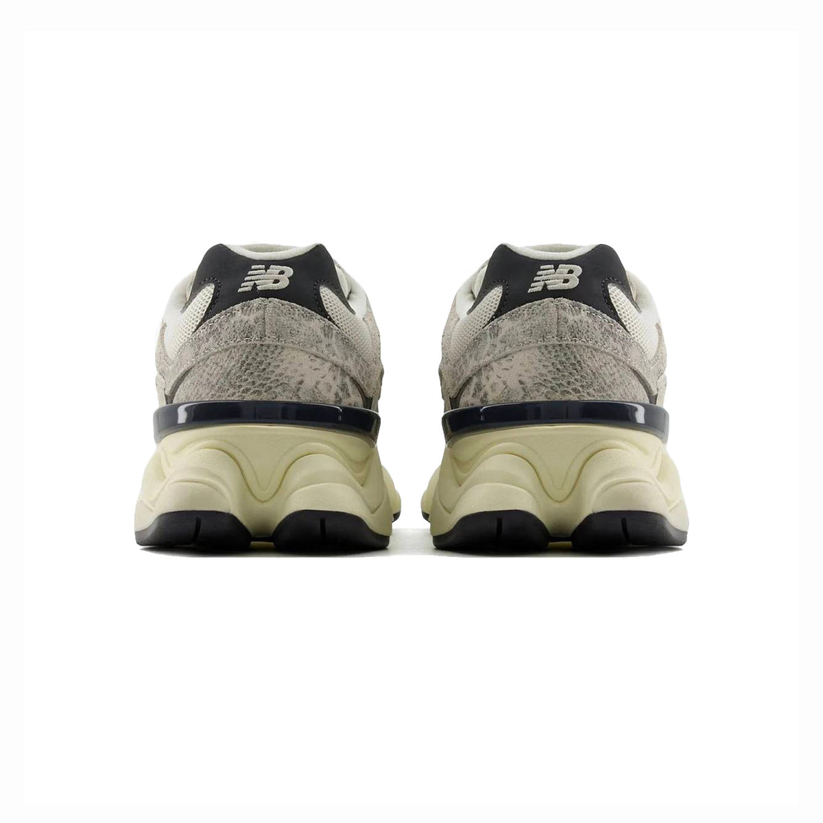 New Balance 9060 Year of the Snake Bianco Panna Nero Uomo Donna - 4
