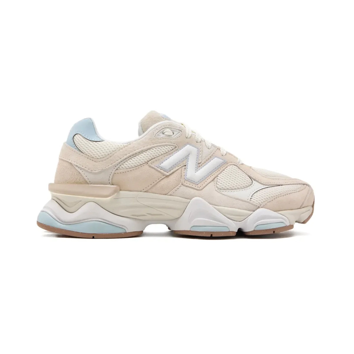 New Balance 9060 Bisque Frosted Glass Beige Bianco Uomo Donna - 1