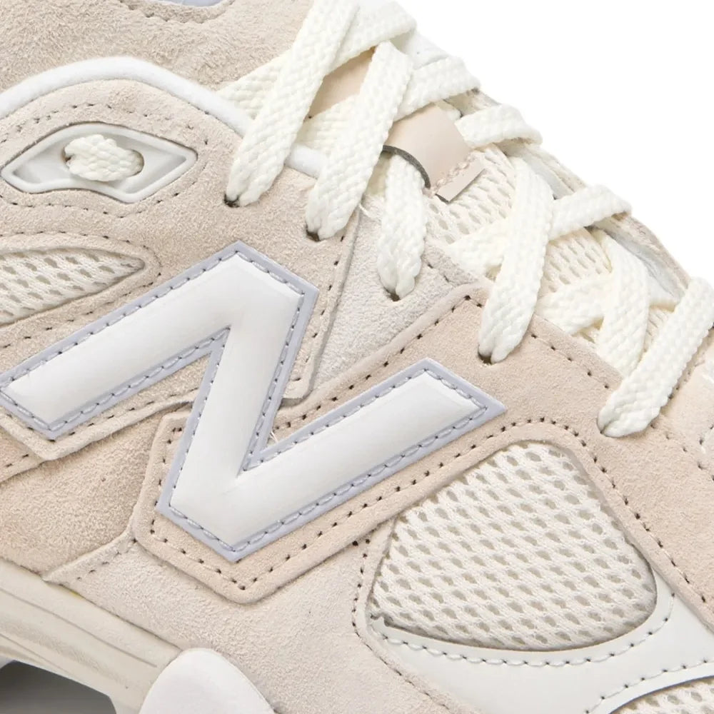 New Balance 9060 Bisque Frosted Glass Beige Bianco Uomo Donna - 5