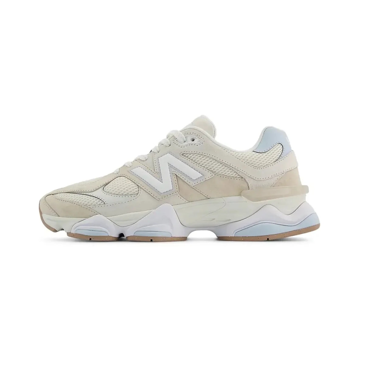 New Balance 9060 Bisque Frosted Glass Beige Bianco Uomo Donna - 4