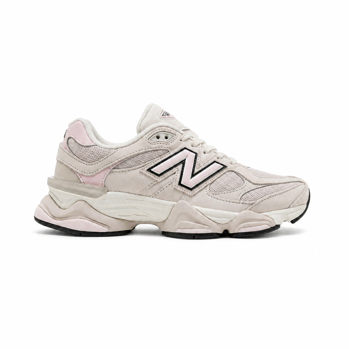 New Balance 9060 Bianco Panna Rosa Uomo Donna - 1