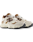 new balance 9060 breakfast tea angora sneakers dettaglio tomaia