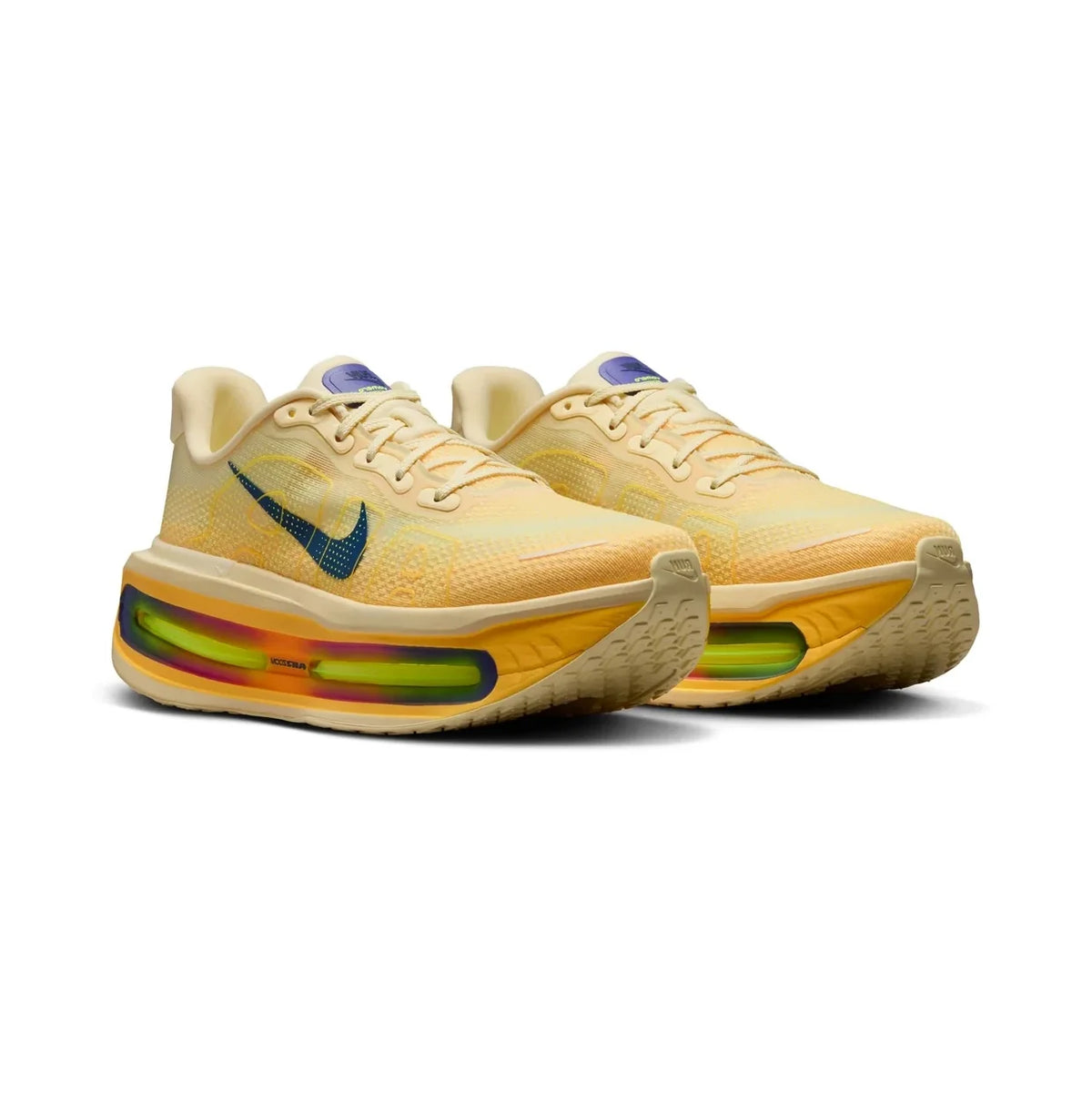 Nike Vomero Premium Alabaster Blue Void-Citron Pulse Beige Uomo Donna - 2