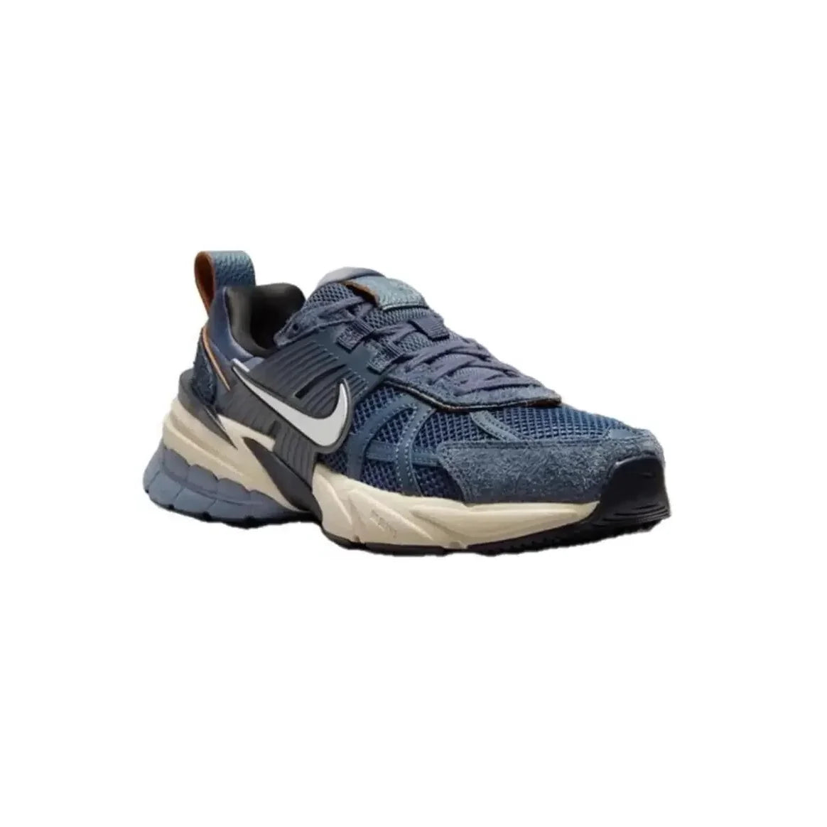 Nike V2K Run Thunder Blue Chrome Blu Argento Donna - 2