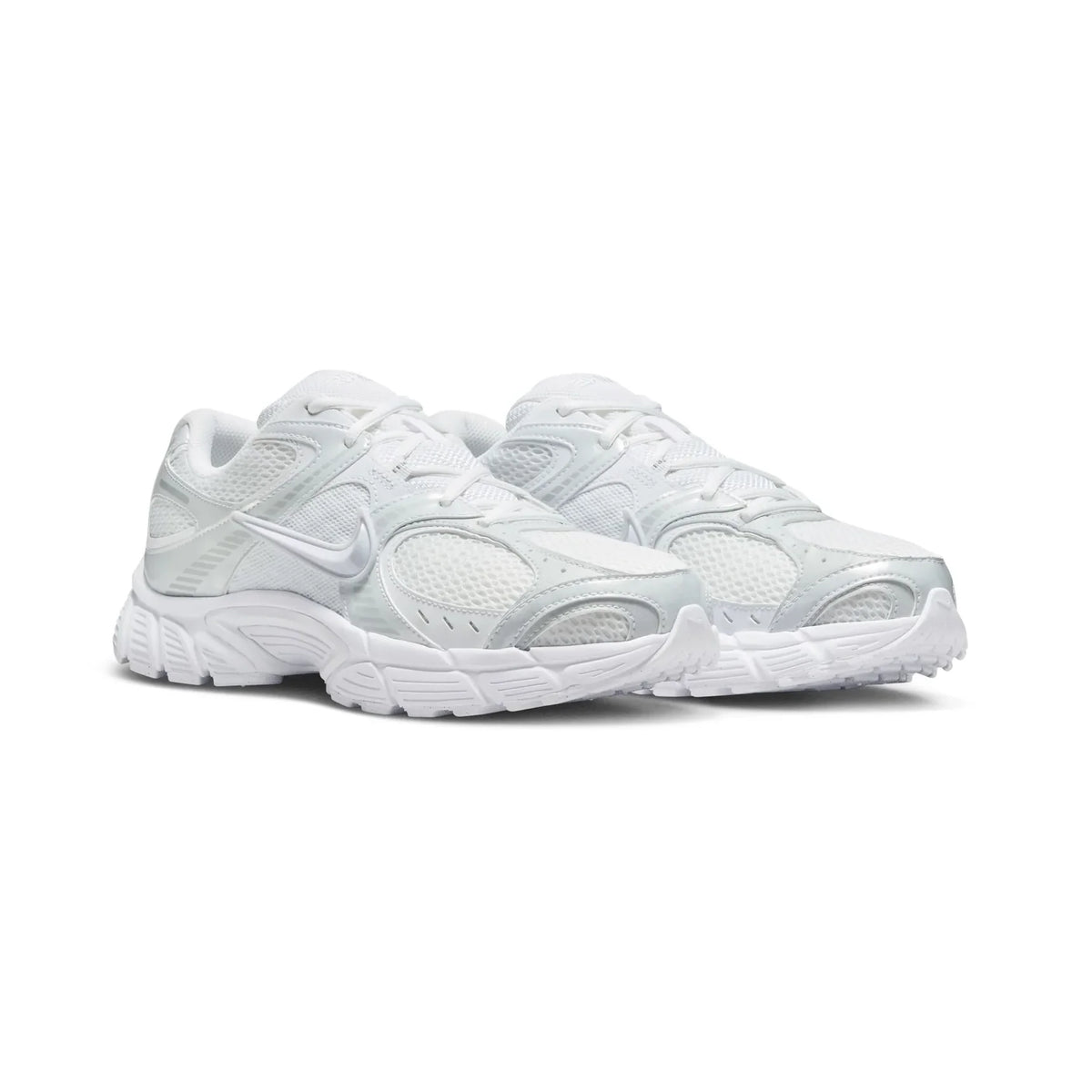 Nike V5 Bianco Argento Uomo Donna Sneakers - 2