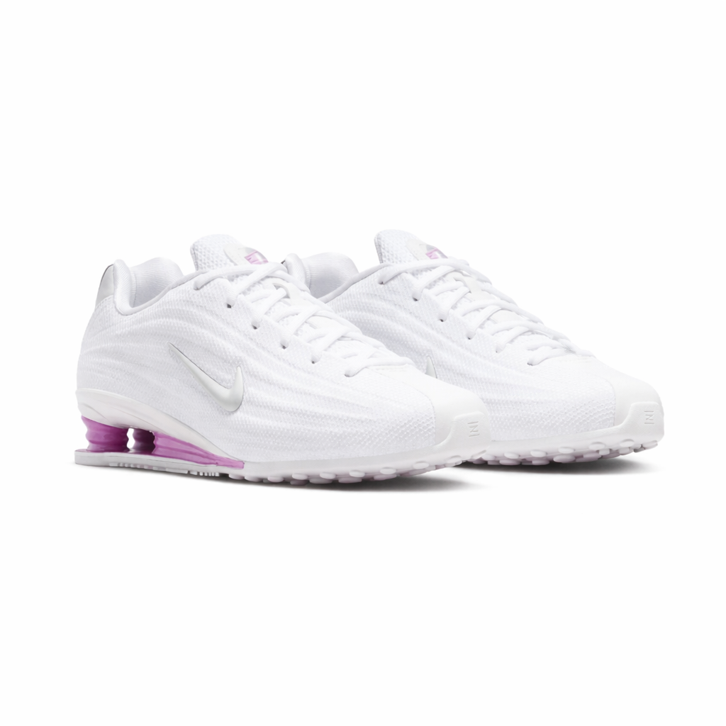 Nike Shox Z Bianco Rosa Uomo Donna Sneakers - 2