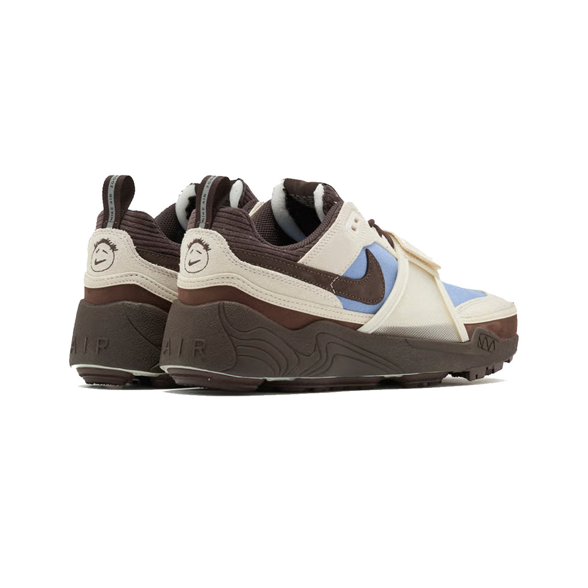 Nike Zoom Field Jaxx Travis Scott Leche Blue Blu Beige Uomo Donna - 3