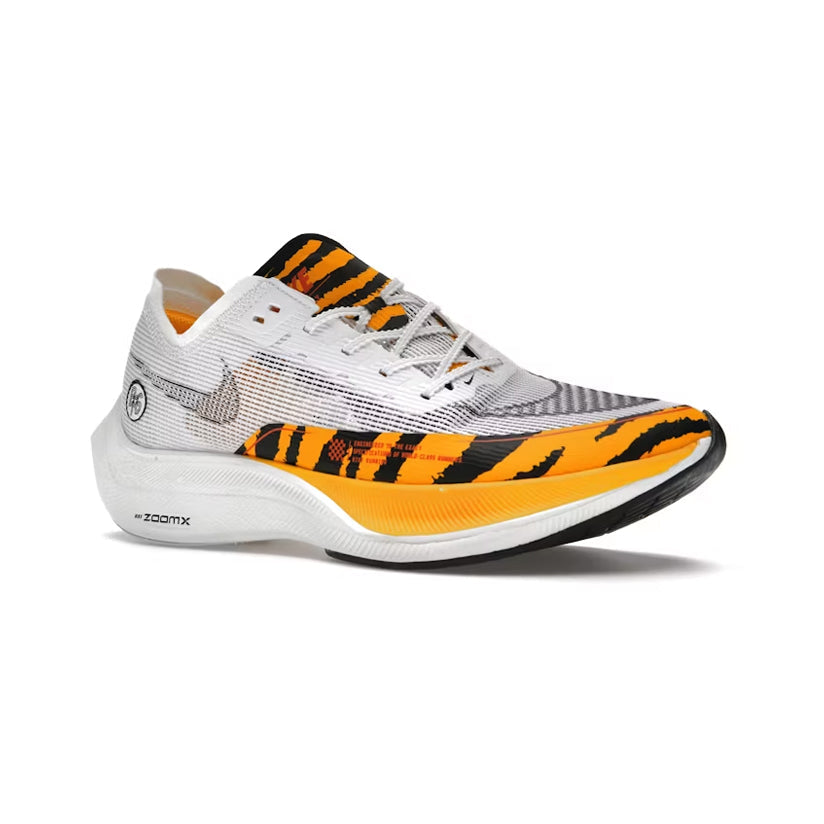Nike ZoomX VaporFly Next% 2 BRS Tiger Nero Arancione Uomo Donna - 2