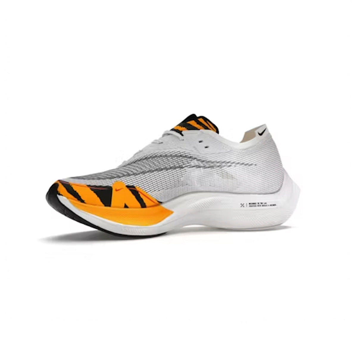 Nike ZoomX VaporFly Next% 2 BRS Tiger Nero Arancione Uomo Donna - 3