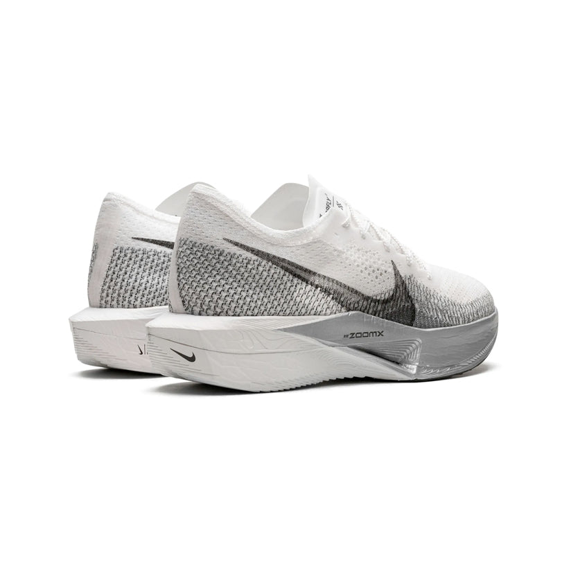 Nike ZoomX VaporFly Bianco Argento Uomo Donna - 3